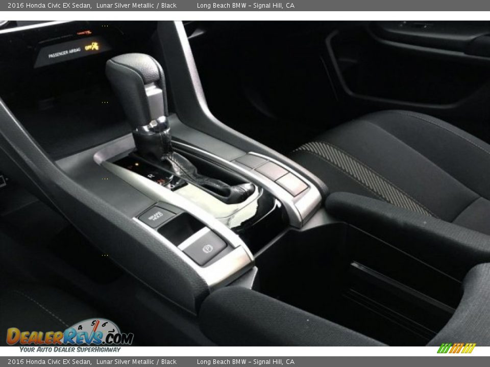 2016 Honda Civic EX Sedan Lunar Silver Metallic / Black Photo #18