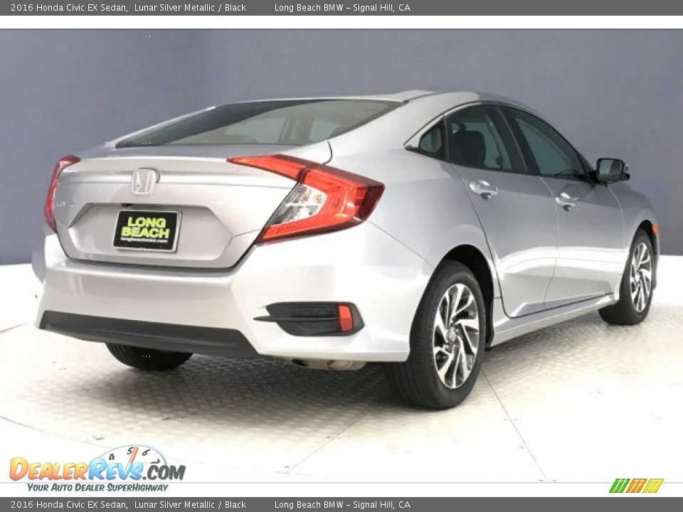 2016 Honda Civic EX Sedan Lunar Silver Metallic / Black Photo #30