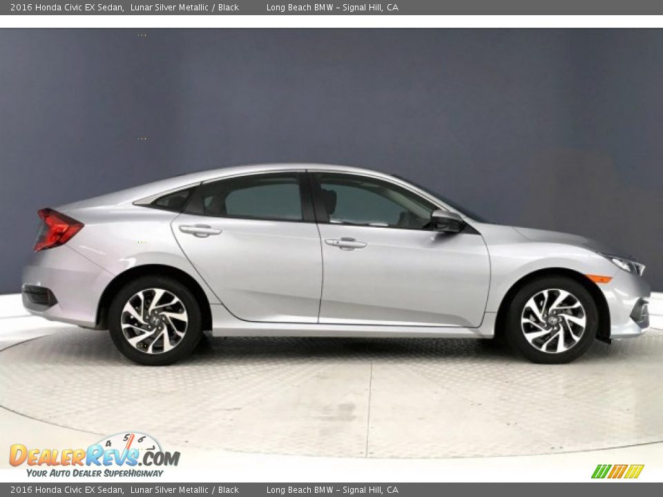 2016 Honda Civic EX Sedan Lunar Silver Metallic / Black Photo #31