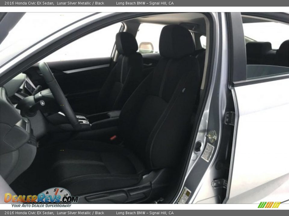 2016 Honda Civic EX Sedan Lunar Silver Metallic / Black Photo #32