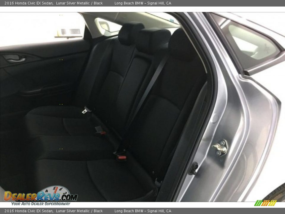 2016 Honda Civic EX Sedan Lunar Silver Metallic / Black Photo #33