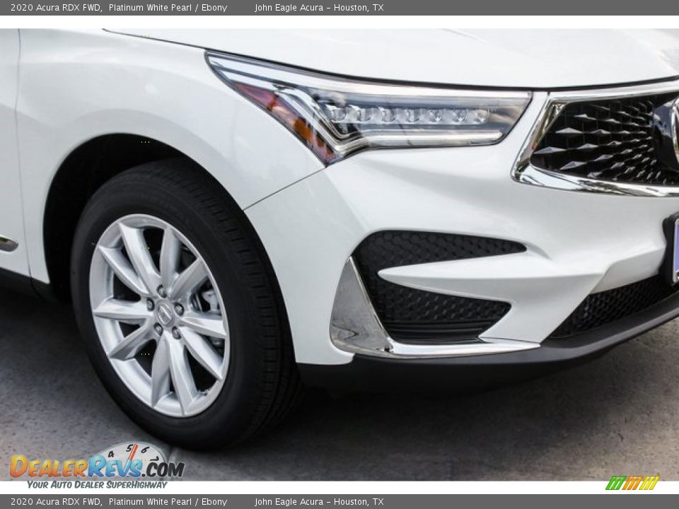 2020 Acura RDX FWD Platinum White Pearl / Ebony Photo #11