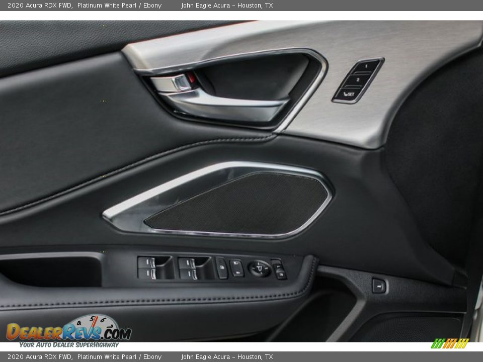 2020 Acura RDX FWD Platinum White Pearl / Ebony Photo #12