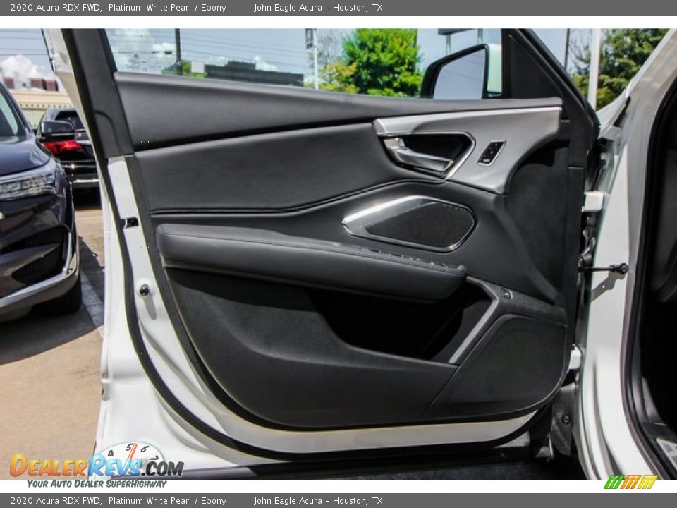 2020 Acura RDX FWD Platinum White Pearl / Ebony Photo #15