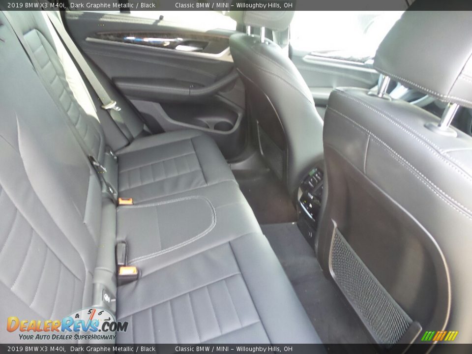 2019 BMW X3 M40i Dark Graphite Metallic / Black Photo #4