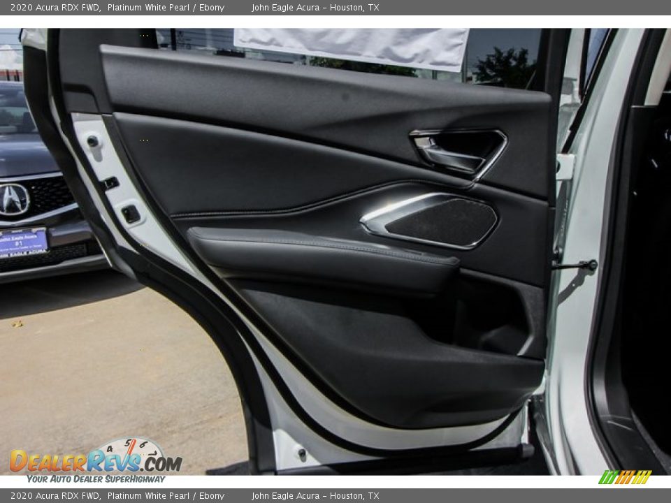 2020 Acura RDX FWD Platinum White Pearl / Ebony Photo #17
