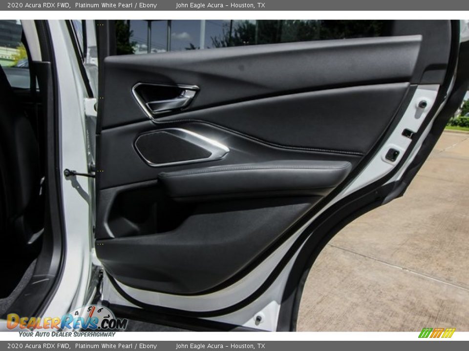 2020 Acura RDX FWD Platinum White Pearl / Ebony Photo #21
