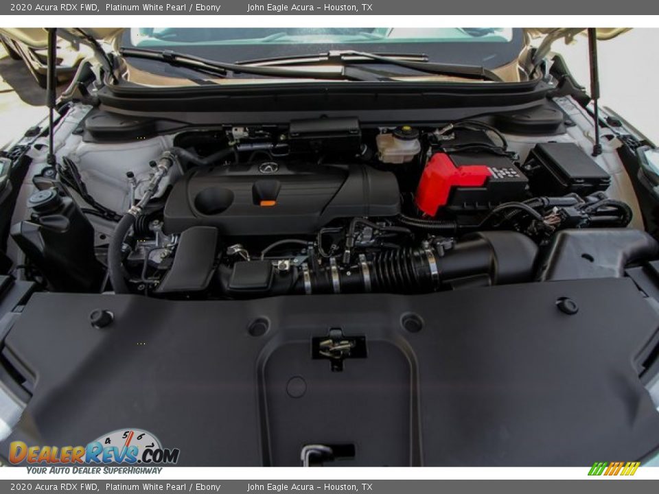 2020 Acura RDX FWD Platinum White Pearl / Ebony Photo #25