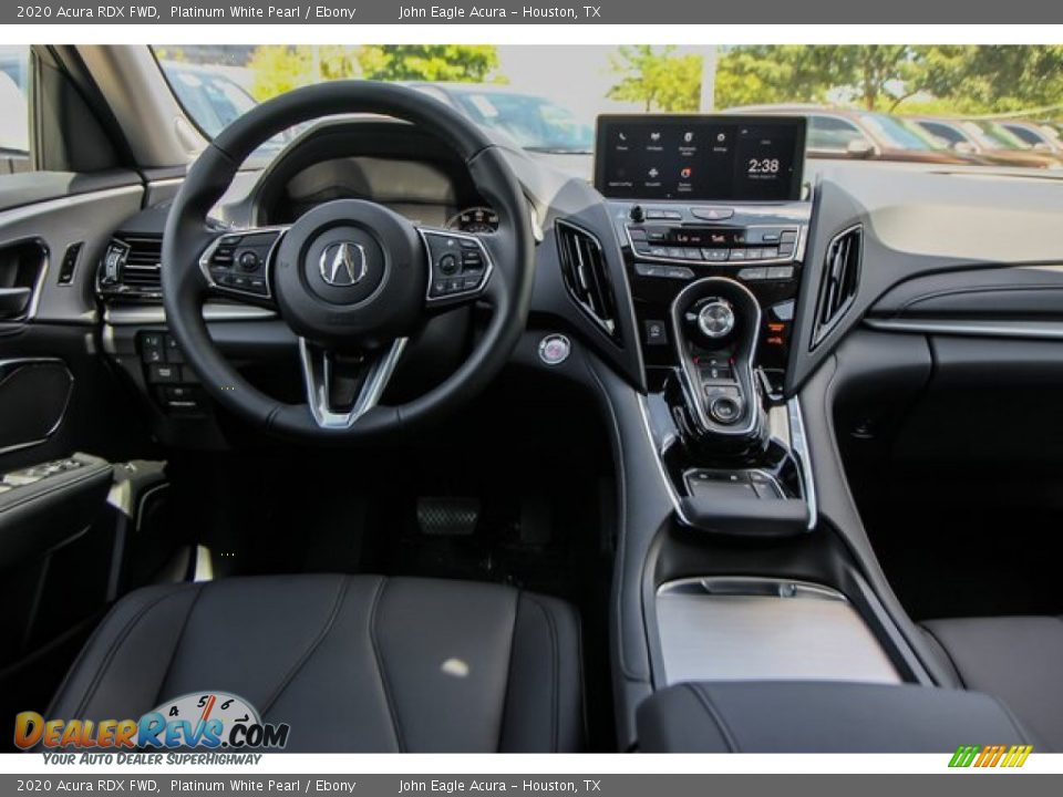 2020 Acura RDX FWD Platinum White Pearl / Ebony Photo #26