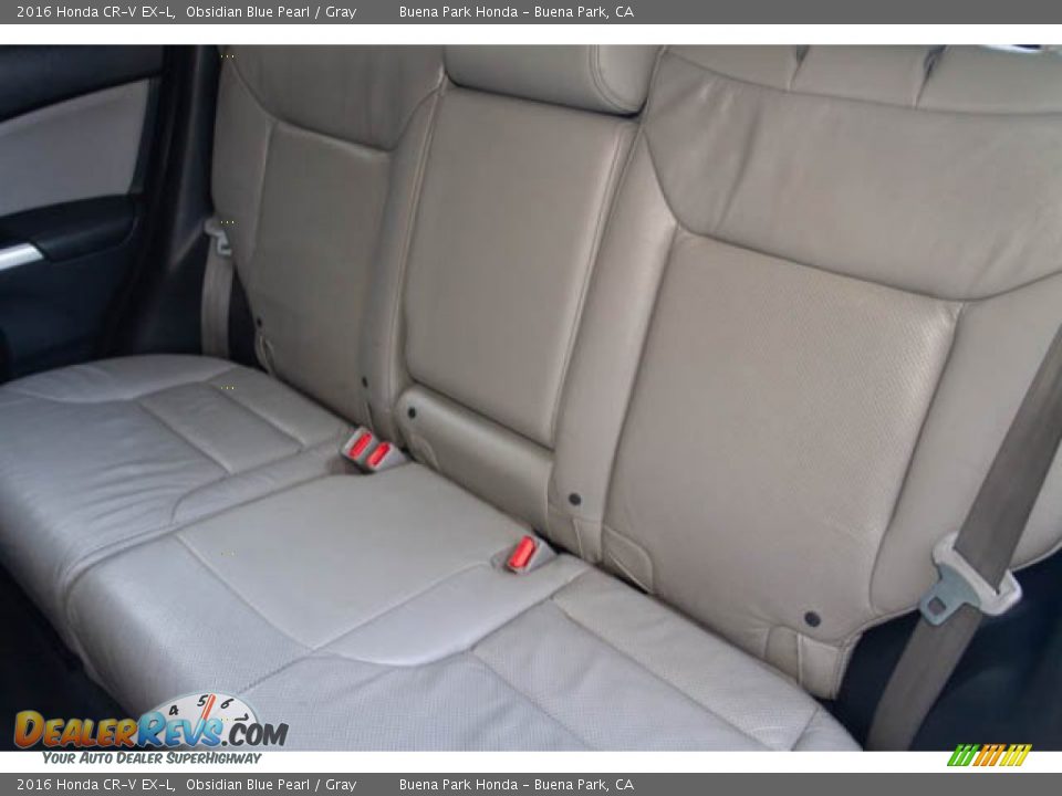 2016 Honda CR-V EX-L Obsidian Blue Pearl / Gray Photo #16