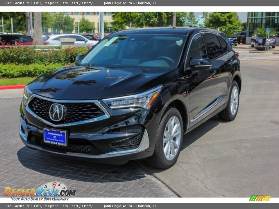 2020 Acura RDX FWD Majestic Black Pearl / Ebony Photo #3