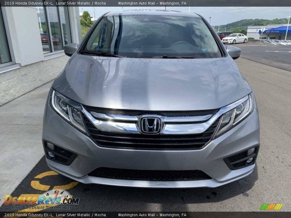 2019 Honda Odyssey EX-L Lunar Silver Metallic / Mocha Photo #3