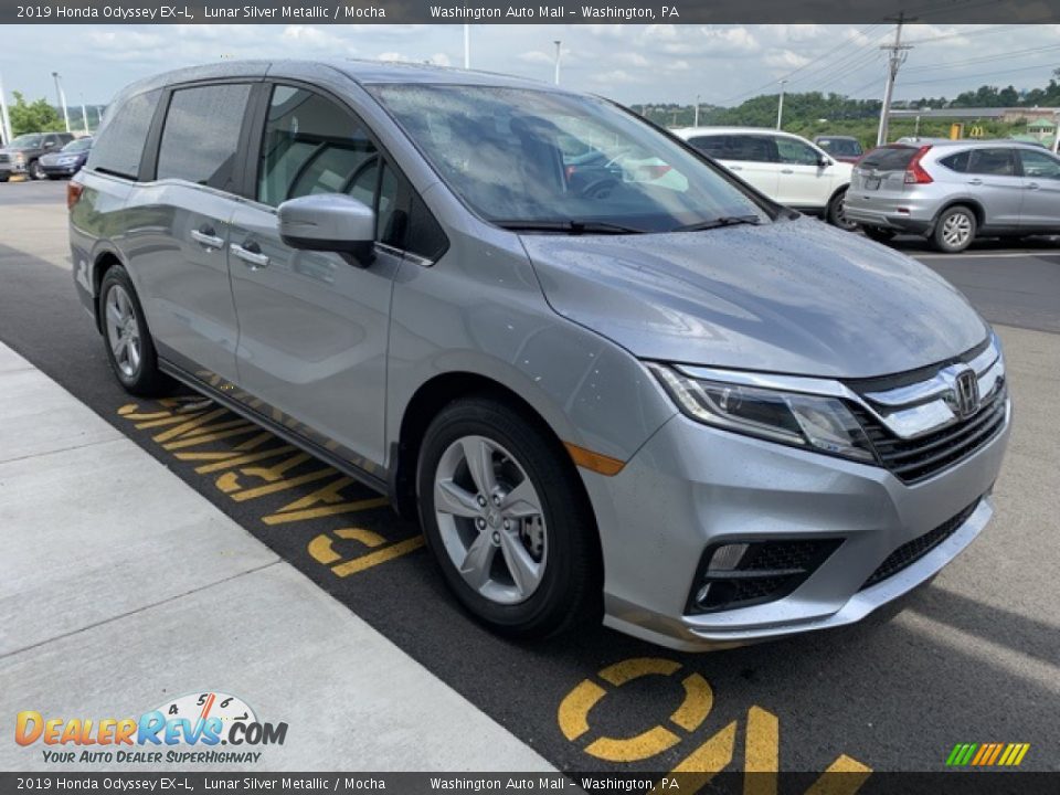 2019 Honda Odyssey EX-L Lunar Silver Metallic / Mocha Photo #4