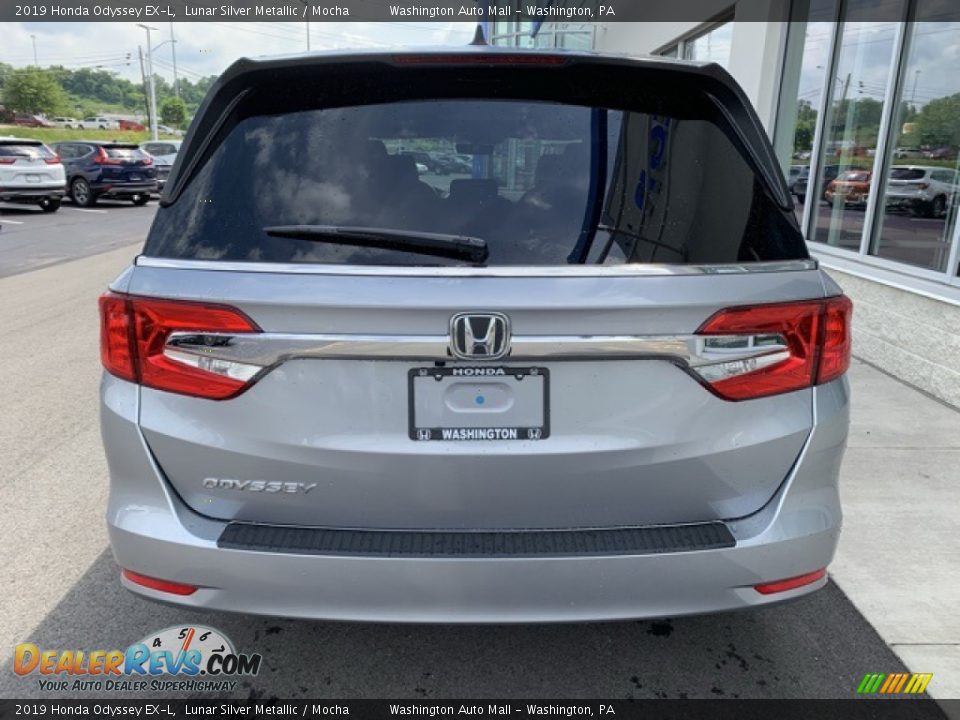 2019 Honda Odyssey EX-L Lunar Silver Metallic / Mocha Photo #6