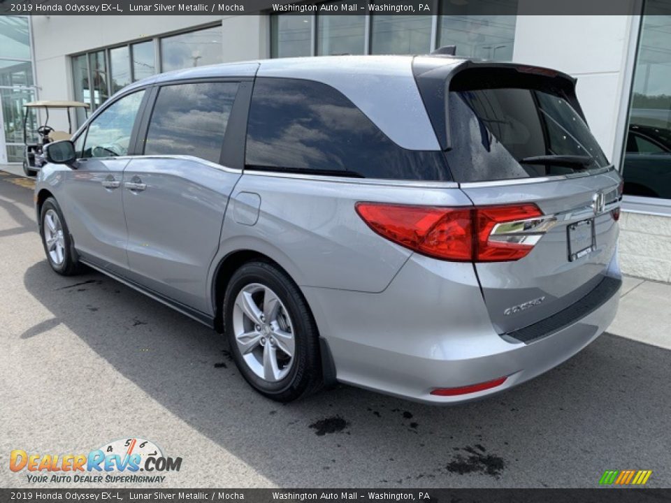 2019 Honda Odyssey EX-L Lunar Silver Metallic / Mocha Photo #7