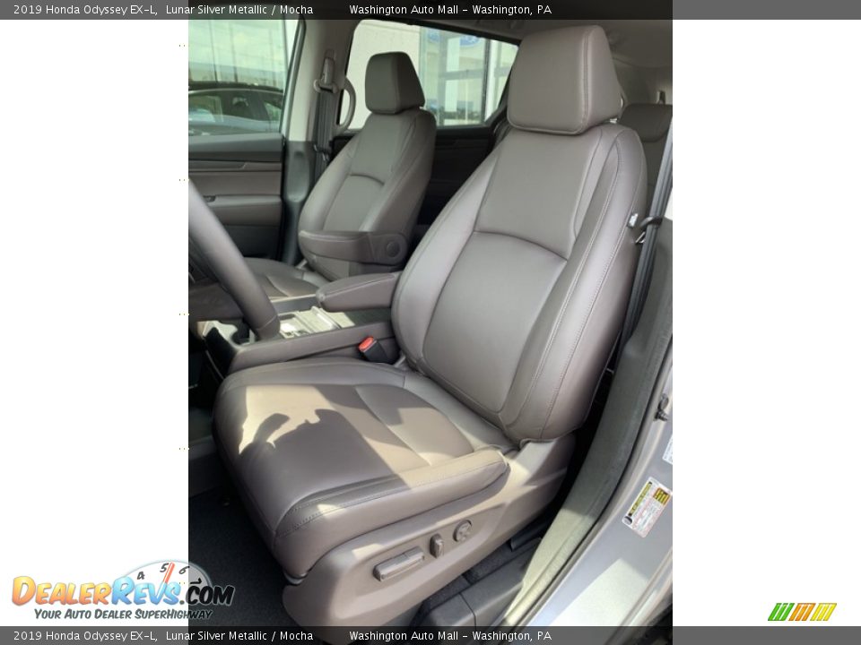 2019 Honda Odyssey EX-L Lunar Silver Metallic / Mocha Photo #14