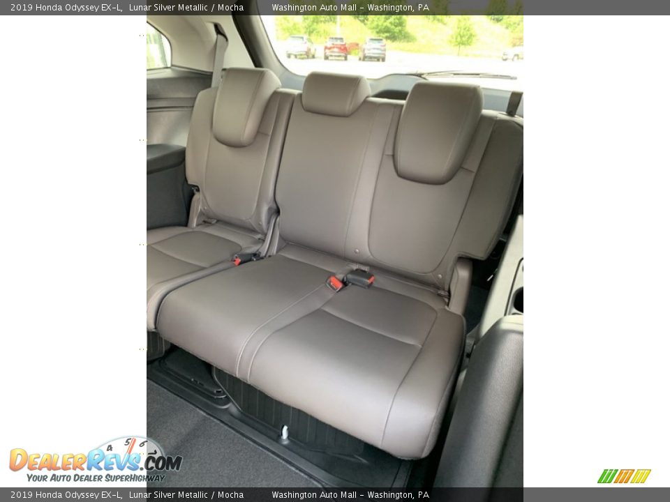 2019 Honda Odyssey EX-L Lunar Silver Metallic / Mocha Photo #18