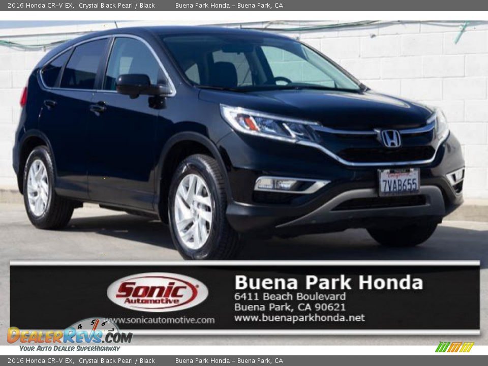 2016 Honda CR-V EX Crystal Black Pearl / Black Photo #1