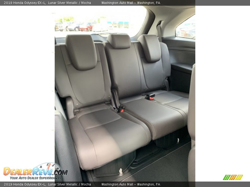 2019 Honda Odyssey EX-L Lunar Silver Metallic / Mocha Photo #25