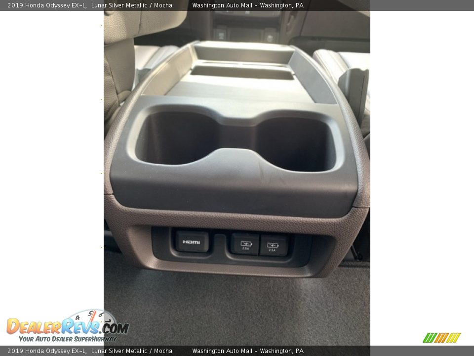2019 Honda Odyssey EX-L Lunar Silver Metallic / Mocha Photo #30