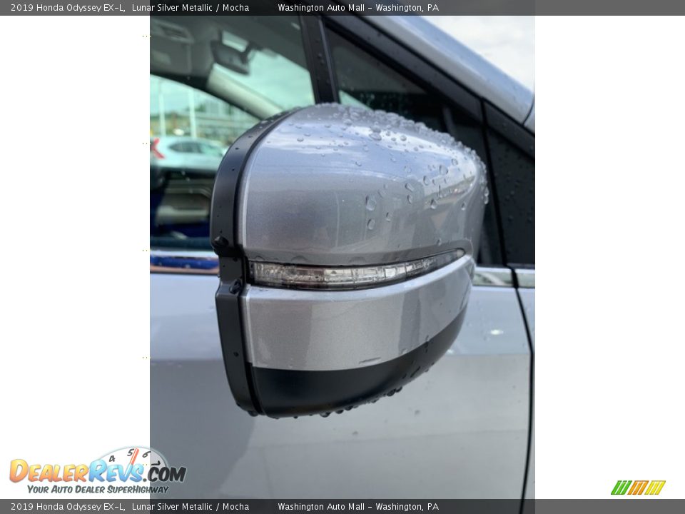 2019 Honda Odyssey EX-L Lunar Silver Metallic / Mocha Photo #34
