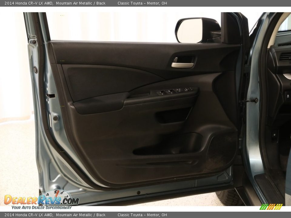 2014 Honda CR-V LX AWD Mountain Air Metallic / Black Photo #4