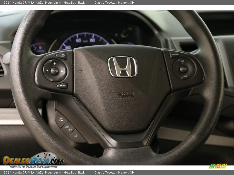 2014 Honda CR-V LX AWD Mountain Air Metallic / Black Photo #8
