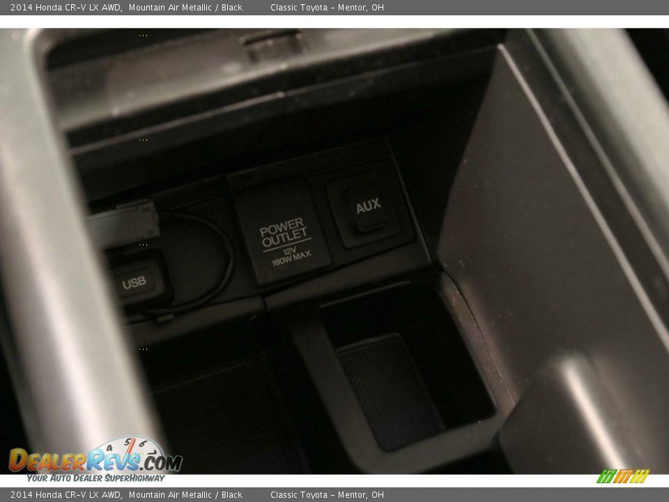 2014 Honda CR-V LX AWD Mountain Air Metallic / Black Photo #12