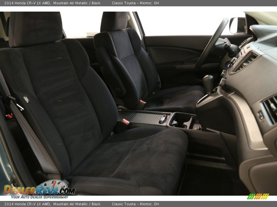 2014 Honda CR-V LX AWD Mountain Air Metallic / Black Photo #16