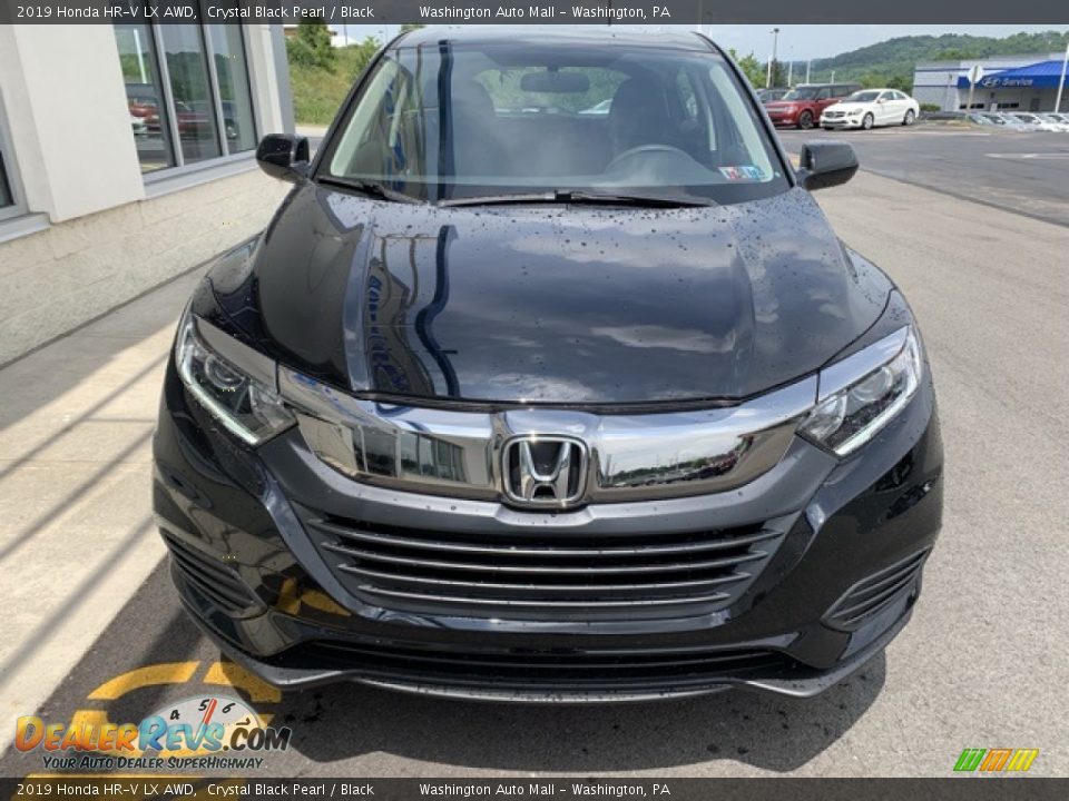 2019 Honda HR-V LX AWD Crystal Black Pearl / Black Photo #3