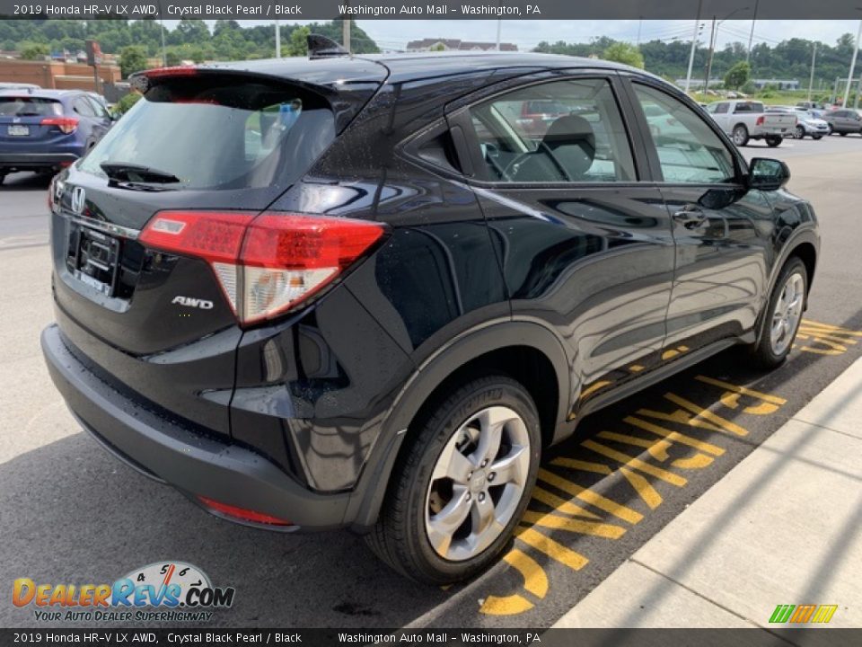 2019 Honda HR-V LX AWD Crystal Black Pearl / Black Photo #5