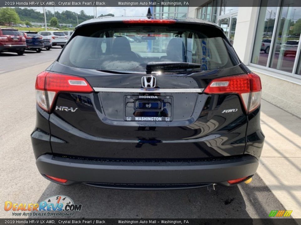 2019 Honda HR-V LX AWD Crystal Black Pearl / Black Photo #6