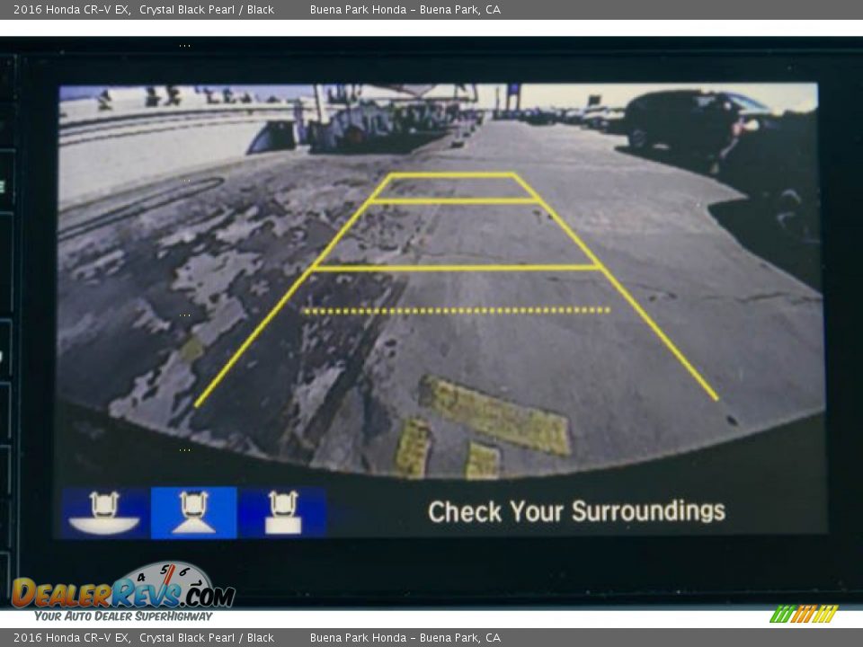 2016 Honda CR-V EX Crystal Black Pearl / Black Photo #26