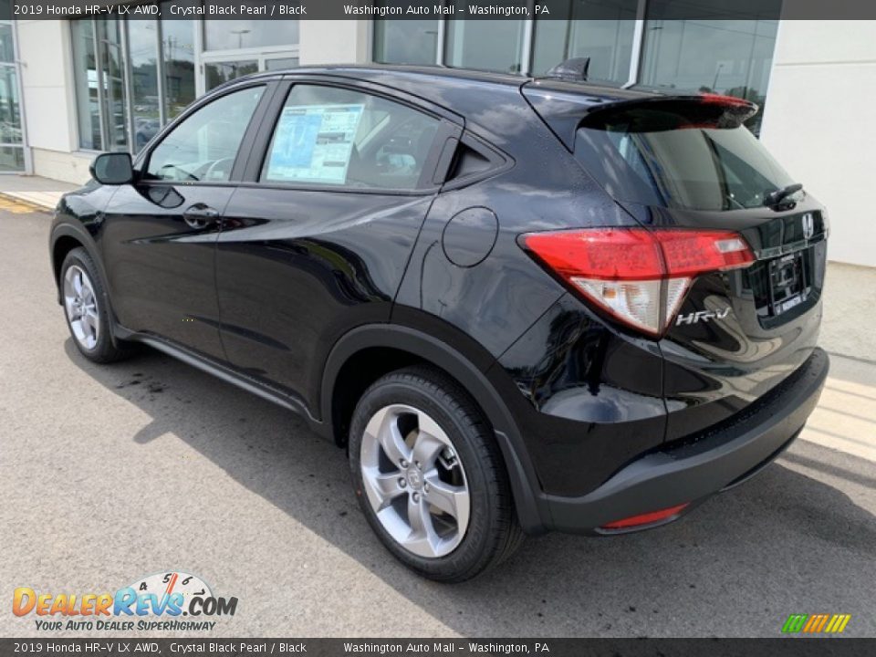 2019 Honda HR-V LX AWD Crystal Black Pearl / Black Photo #7