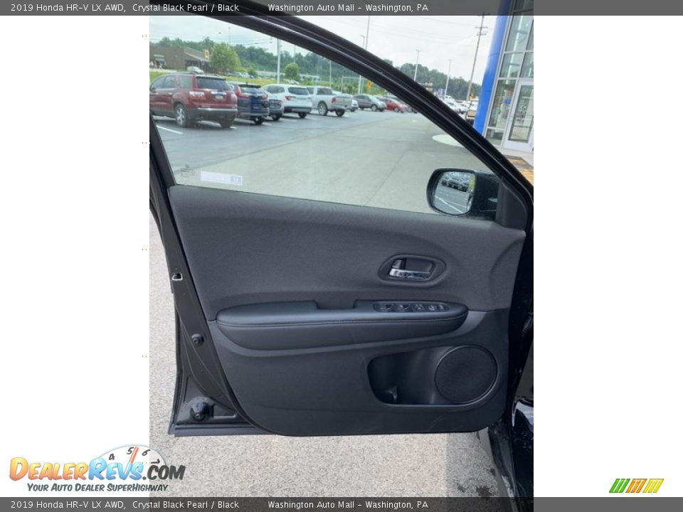 2019 Honda HR-V LX AWD Crystal Black Pearl / Black Photo #10