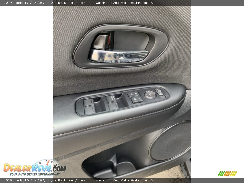 2019 Honda HR-V LX AWD Crystal Black Pearl / Black Photo #11