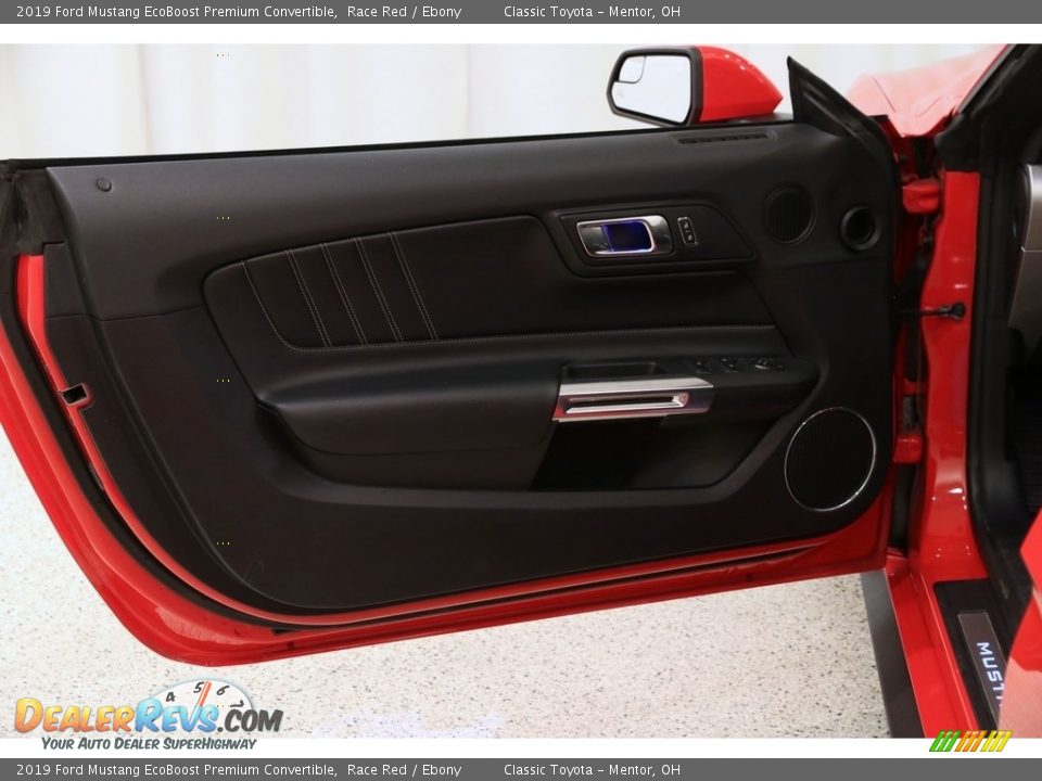 2019 Ford Mustang EcoBoost Premium Convertible Race Red / Ebony Photo #5