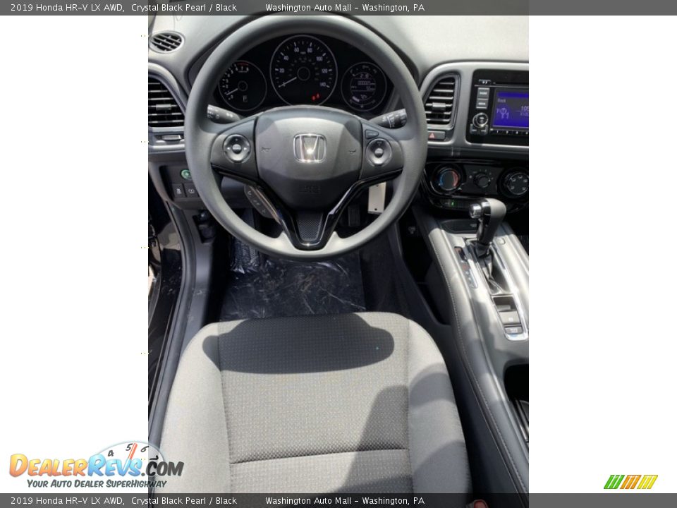2019 Honda HR-V LX AWD Crystal Black Pearl / Black Photo #13