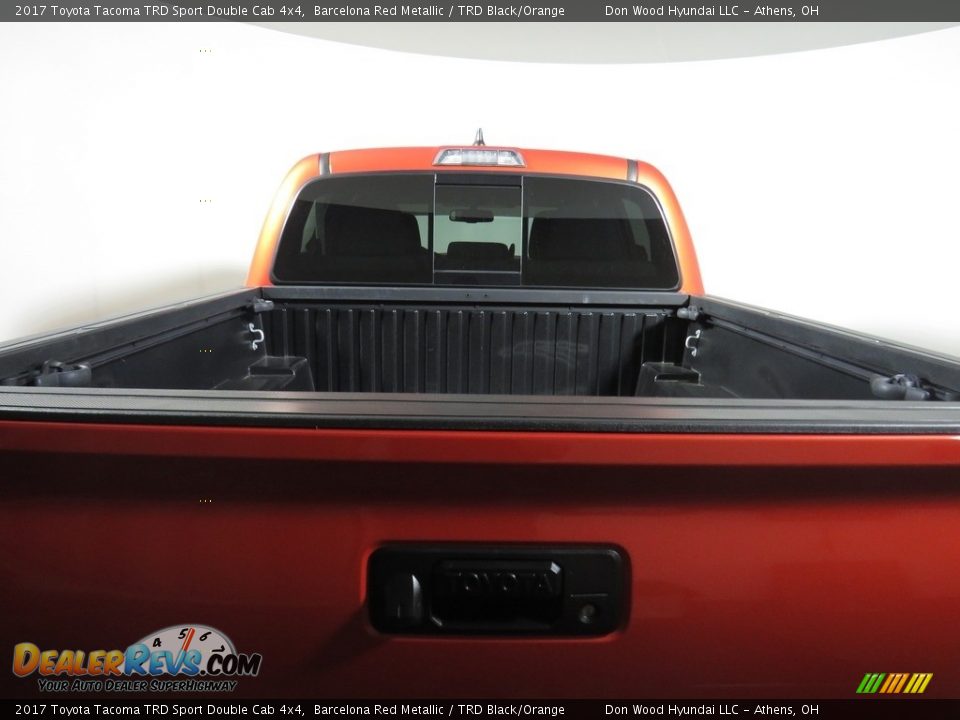 2017 Toyota Tacoma TRD Sport Double Cab 4x4 Barcelona Red Metallic / TRD Black/Orange Photo #12