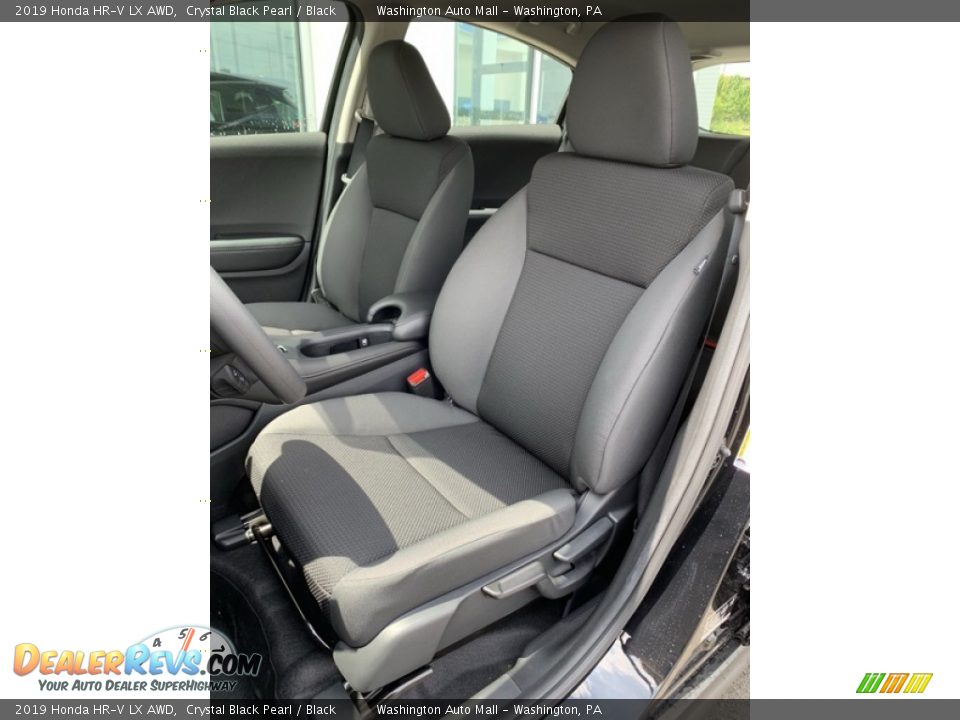 2019 Honda HR-V LX AWD Crystal Black Pearl / Black Photo #14