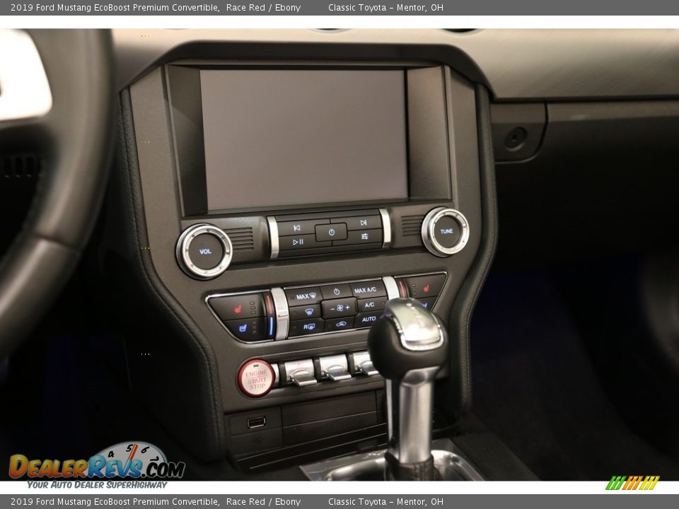 2019 Ford Mustang EcoBoost Premium Convertible Race Red / Ebony Photo #10