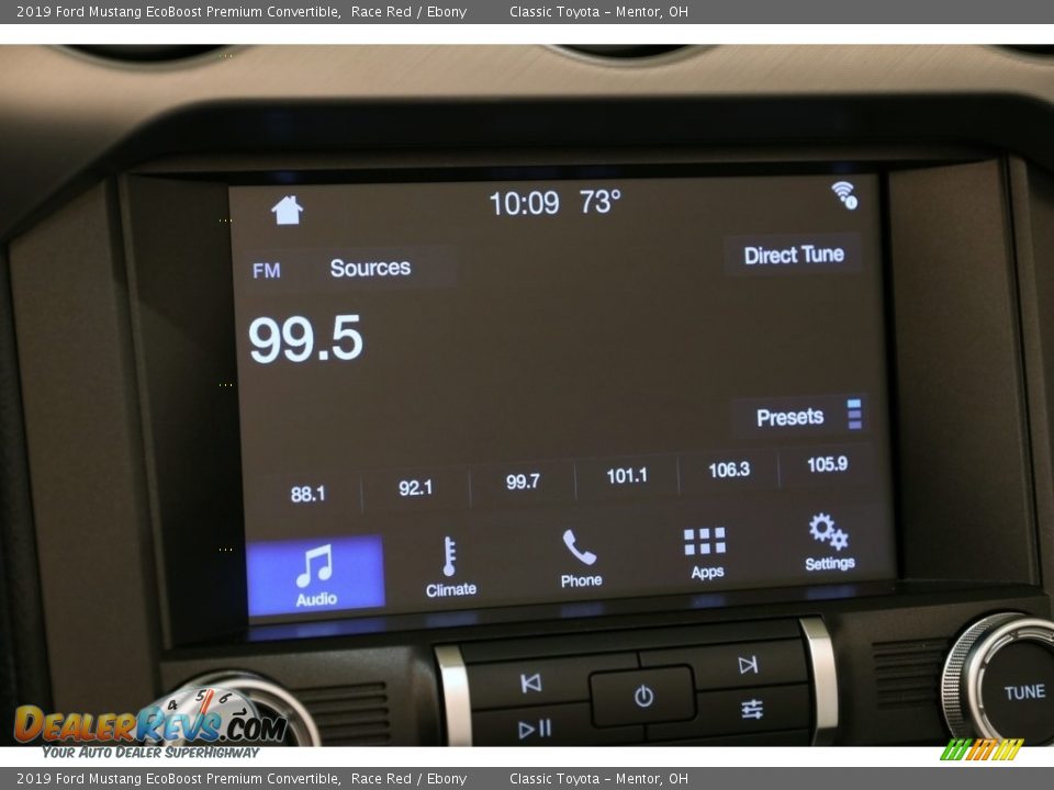2019 Ford Mustang EcoBoost Premium Convertible Race Red / Ebony Photo #12