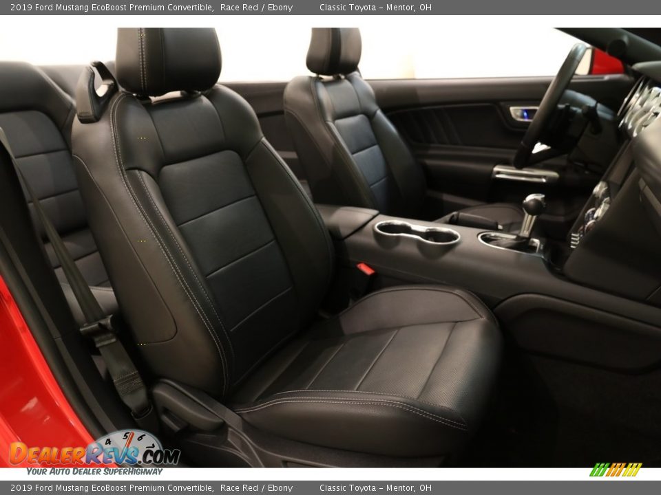 2019 Ford Mustang EcoBoost Premium Convertible Race Red / Ebony Photo #17