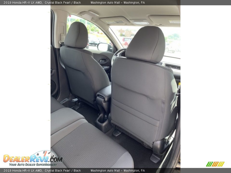 2019 Honda HR-V LX AWD Crystal Black Pearl / Black Photo #25