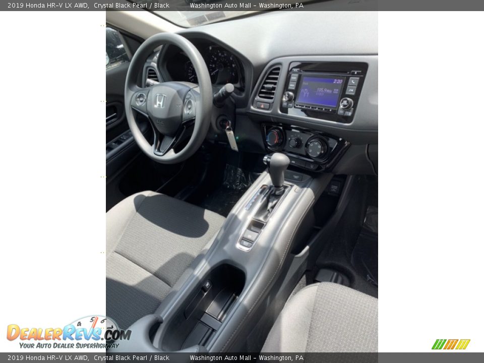 2019 Honda HR-V LX AWD Crystal Black Pearl / Black Photo #28