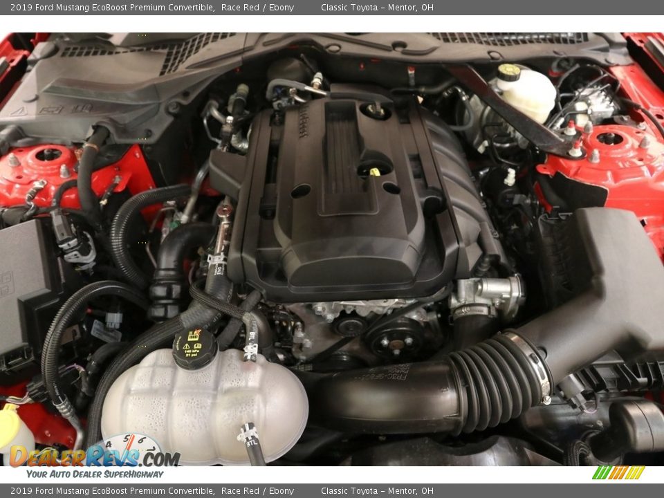 2019 Ford Mustang EcoBoost Premium Convertible 2.3 Liter Turbocharged DOHC 16-Valve EcoBoost 4 Cylinder Engine Photo #20