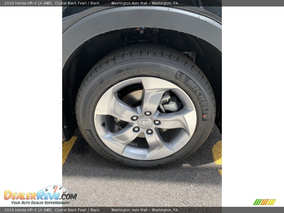 2019 Honda HR-V LX AWD Crystal Black Pearl / Black Photo #29