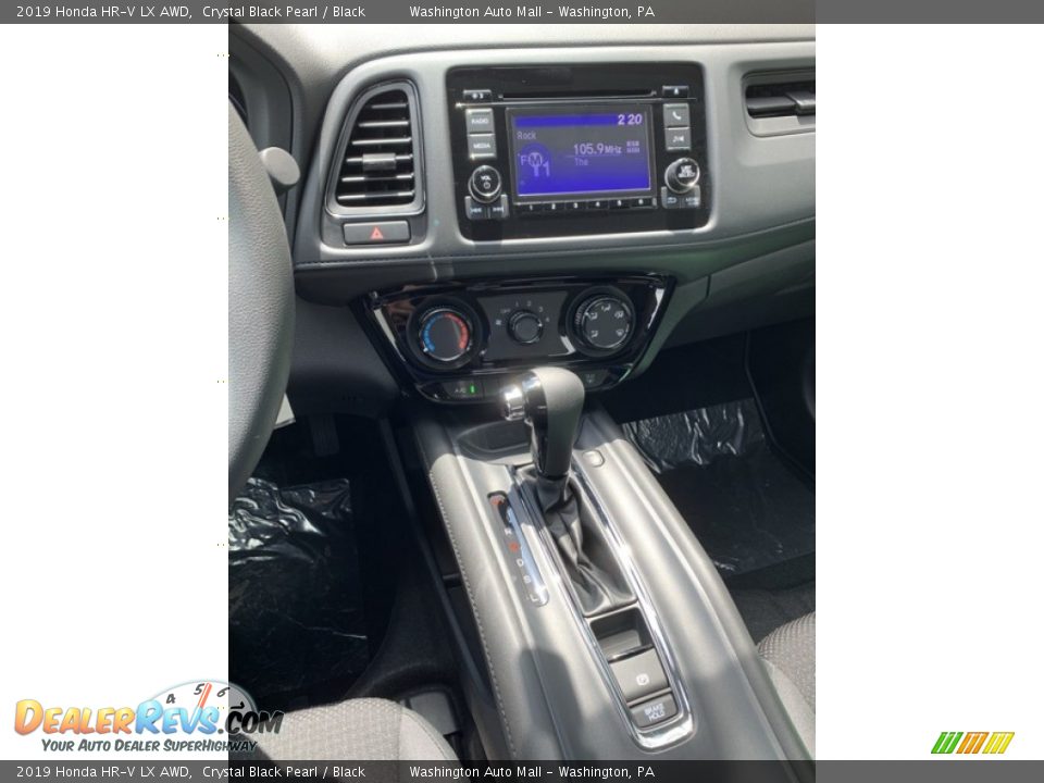 2019 Honda HR-V LX AWD Crystal Black Pearl / Black Photo #31