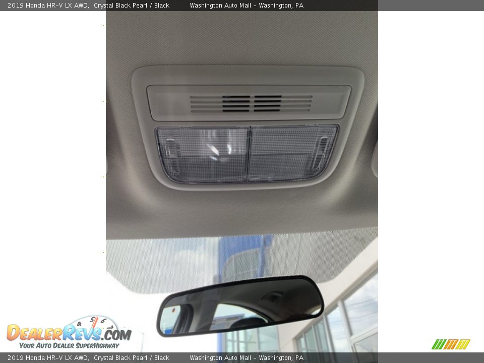 2019 Honda HR-V LX AWD Crystal Black Pearl / Black Photo #36
