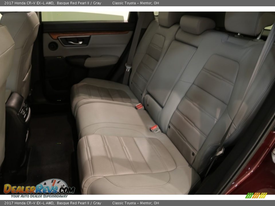 2017 Honda CR-V EX-L AWD Basque Red Pearl II / Gray Photo #19